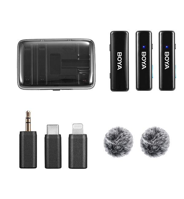 Boya BOYALINK All-in-one Design Wireless Microphone System - 2